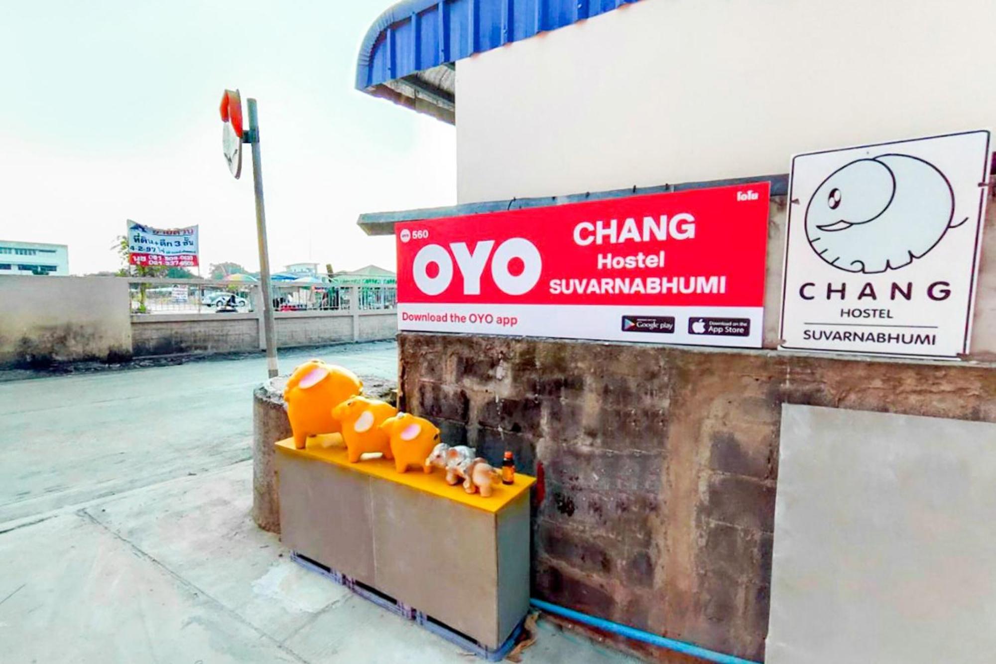 Oyo 560 Chang Hostel Suvarnabhumi بانكوك المظهر الخارجي الصورة